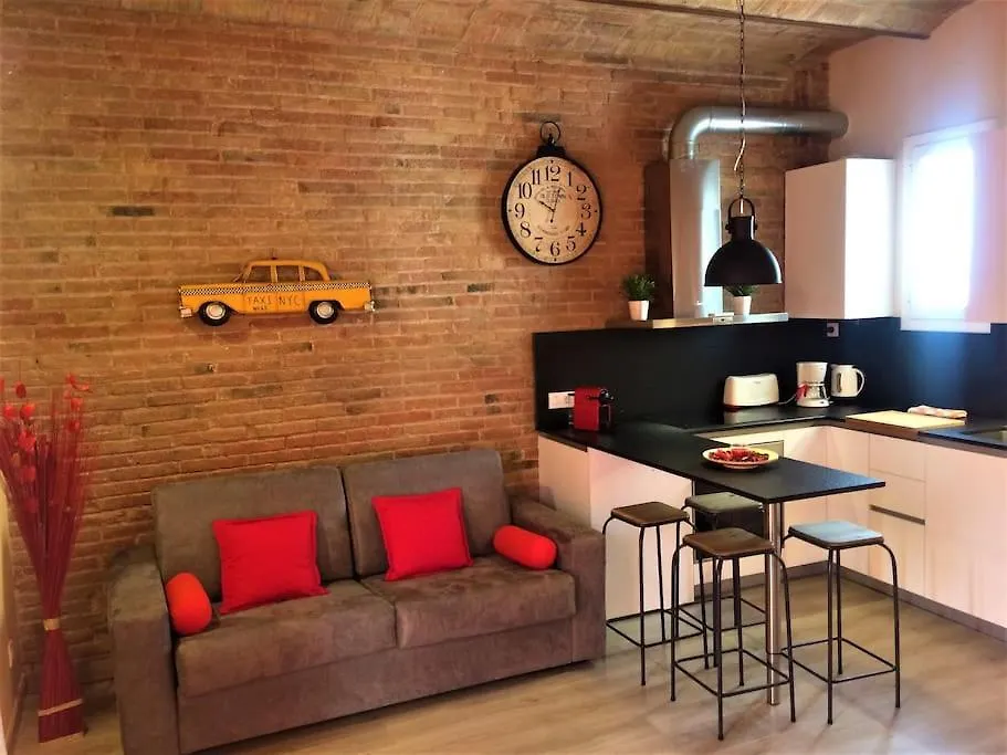 Lovely & Bright Vila Olimpica Beach Apartment バルセロナ
